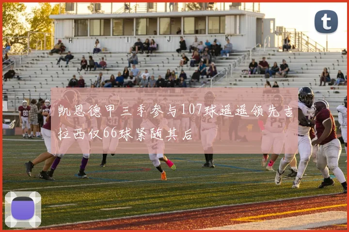 凯恩德甲三季参与107球遥遥领先吉拉西仅66球紧随其后